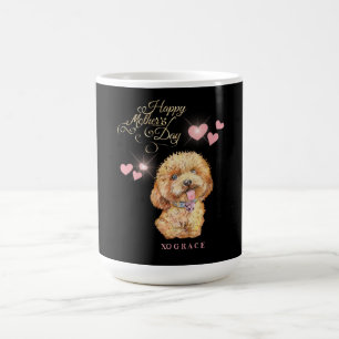 Niedlicher Muttertag Hund Kaffee Tasse