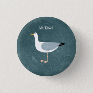 Niedlicher Name der Seagull Button