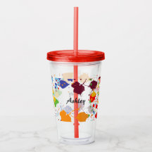Niedlicher Name des Abstrakten Paint-Spritzers