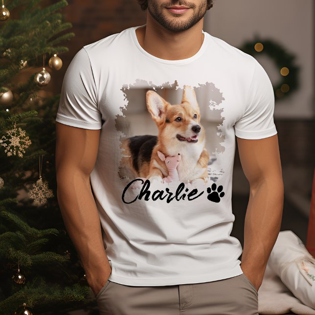 Niedlicher Name des Fotos für Begleiter und Paarun T-Shirt (Von Creator hochgeladen)