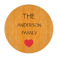 niedlicher Name des roten Herzens