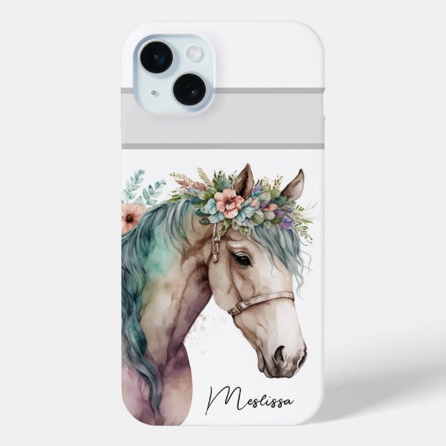 Niedlicher Name des Wasserrosters Case-Mate iPhone Hülle (Rückseite)