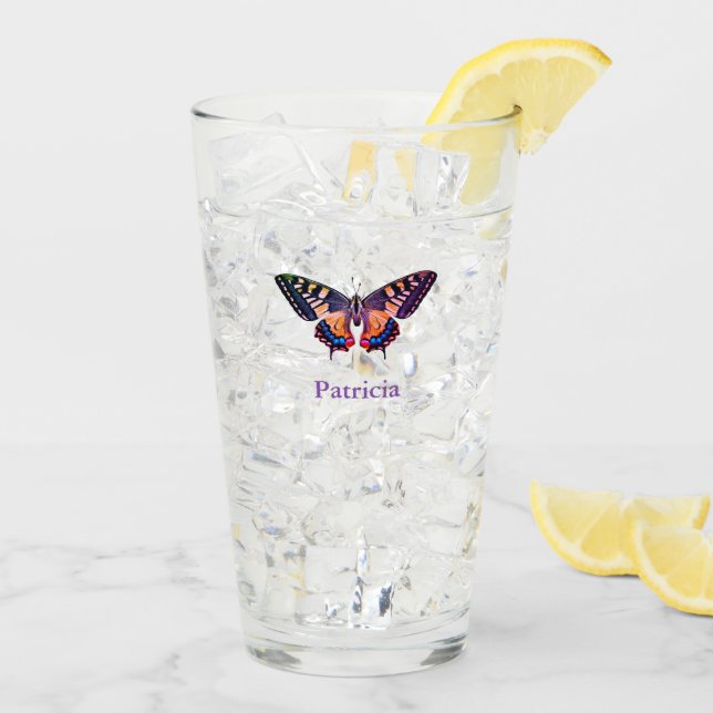 Niedlicher Name für moderne Fotografie Glas (Rückseite Ice)