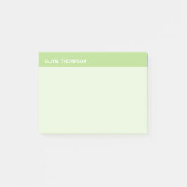 Niedlicher Name Grüne Aufkleber Post-it Klebezettel