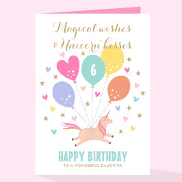 Niedlicher Name jedes Alters glücklich Geburtstag  Karte
