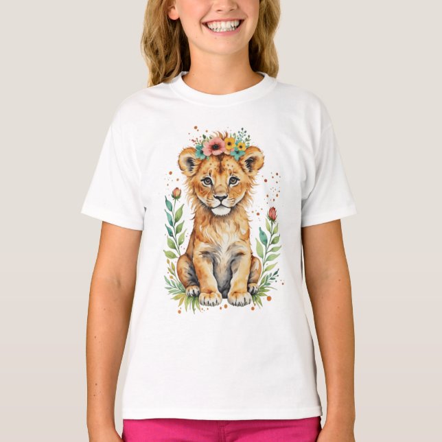 Niedlicher niedlicher Katzenkuchen T-Shirt (Vorderseite)
