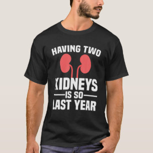 Niedlicher Nierenspender Kunst Männer Frauen Nier T-Shirt