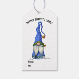 Niedlicher Nordischer Weihnachtsgnome Geschenkanhänger