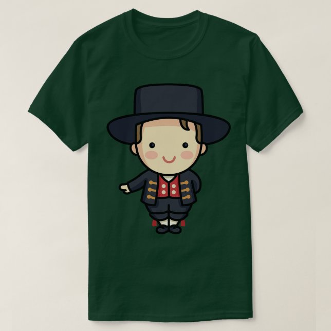 Niedlicher Norwegischer Junge in traditioneller Kl T-Shirt (Design vorne)