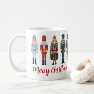 Niedlicher Nutcracker Frohe Weihnachten Kaffeetasse