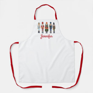 Niedlicher Nutcracker Frohe Weihnachten Schürze