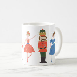 Niedlicher Nutcracker Personalisiert Weihnachten Kaffeetasse