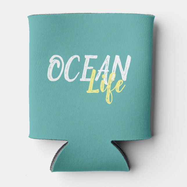 niedlicher OCEAN LIFE | Dosenkühler (Vorderseite)