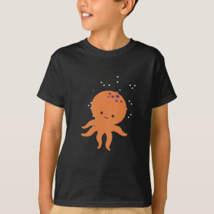 Niedlicher Octopus-Cartoon T-Shirt