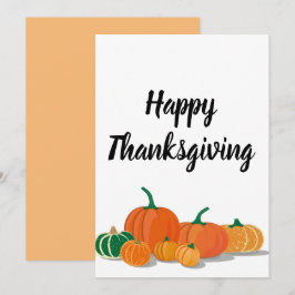 Niedlicher Orange Pumpkin Gewürz Einladung