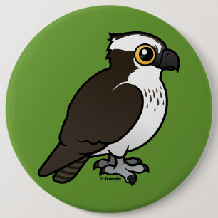 Niedlicher Osprey Button