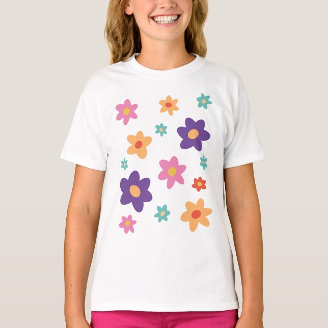 Niedlicher Osterfrühling T-Shirt (Vorderseite)