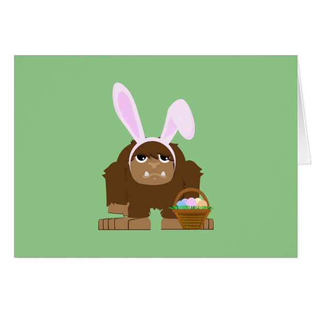 Niedlicher Osterfuß (Vorderseite (Horizontal))