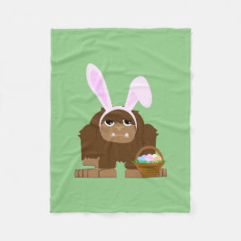 Niedlicher Osterfuß Fleecedecke