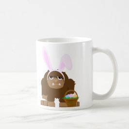 Niedlicher Osterfuß Kaffeetasse