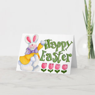 Niedlicher Osterhase Feiertagskarte