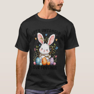 Niedlicher Osterhase Frühling Ostereiersuche T-Shirt