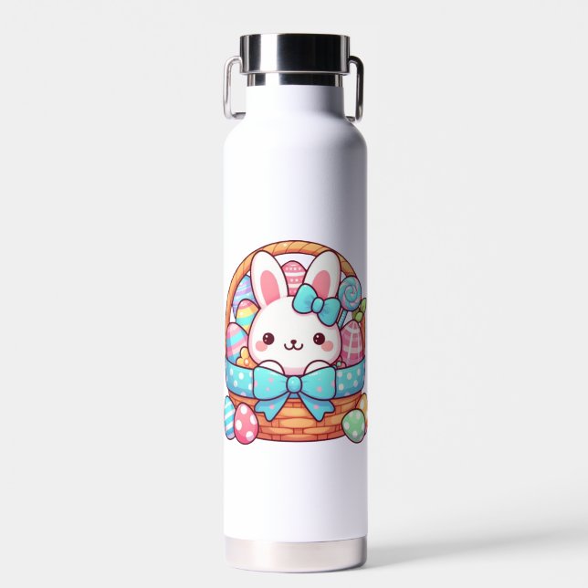 Niedlicher, Osterhasen Trinkflasche (Vorne)