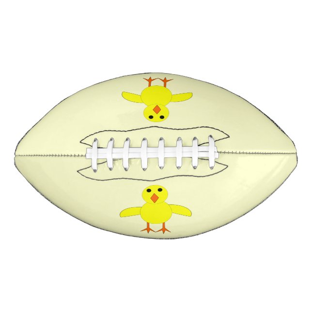 Niedlicher Osterkichtenfußball Football (Vorderseite)