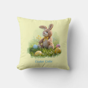 Niedlicher Ostersonnenhase Kissen