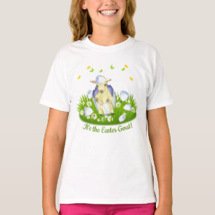 Niedlicher Osterziegenfang aus Ostereier T-Shirt