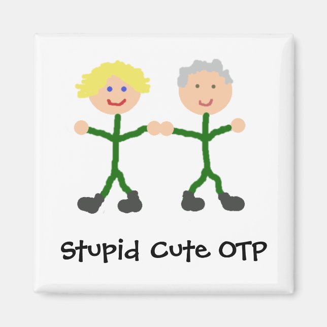 Niedlicher OTP-Sam/Jack-Magnet Magnet (Vorne)