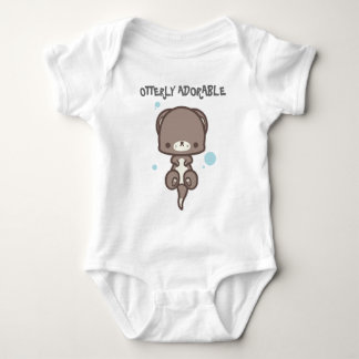 Niedlicher Otter Baby-wachsen Baby Strampler