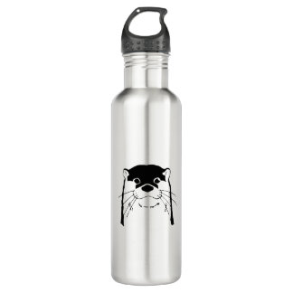 Niedlicher Otter Edelstahlflasche