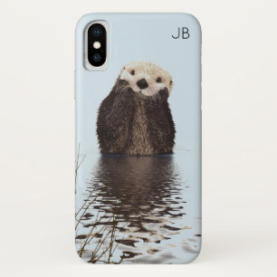 Niedlicher Otter Stehend in einem Teich hält sein Case-Mate iPhone Hülle