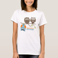 Niedlicher Owl Cartoon T - Shirt wagt es, anders z
