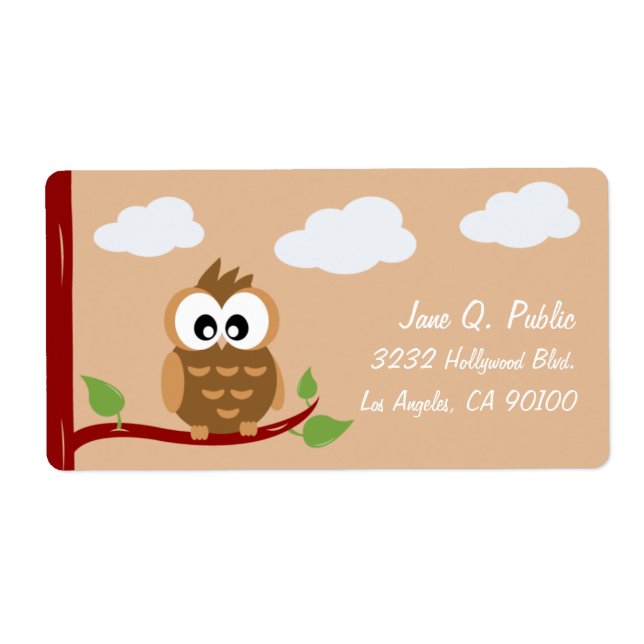 Niedlicher Owl Hoot WooHoo (Vorne)