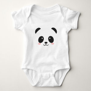 Niedlicher Panda Baby Strampler