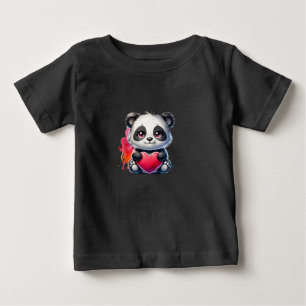 Niedlicher Panda Baby T-shirt