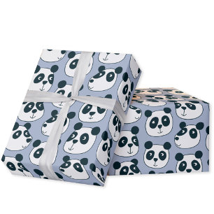 Niedlicher Panda-Bär Geschenkpapier