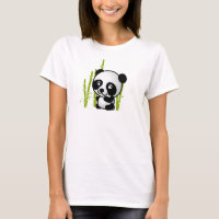 Niedlicher Panda-Bär in einem Bambushain.