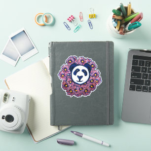 Niedlicher Panda Bär Kunstwerk Spaß Pandas Bears Aufkleber
