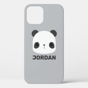 Niedlicher Panda-Bär mit Personalisiertem Namen Case-Mate iPhone Hülle