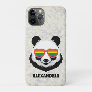 Niedlicher Panda-Bär   Regenbogen   LGBTQ Case-Mate iPhone Hülle