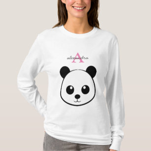 Niedlicher Panda-Bärendrahm T-Shirt
