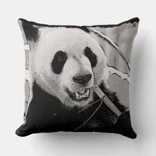Niedlicher Panda-Bärenkuppel Kissen