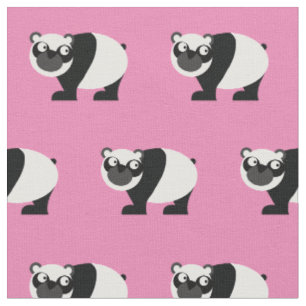 Niedlicher Panda Bear Kinderwagen Kinderzimmer Lig Stoff