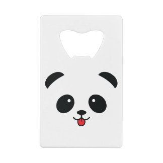 Niedlicher Panda Blep Mlem Blop Geldbeutel Flaschenöffner