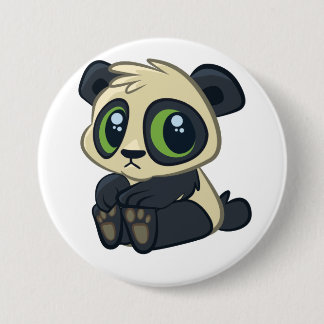 Niedlicher Panda Button