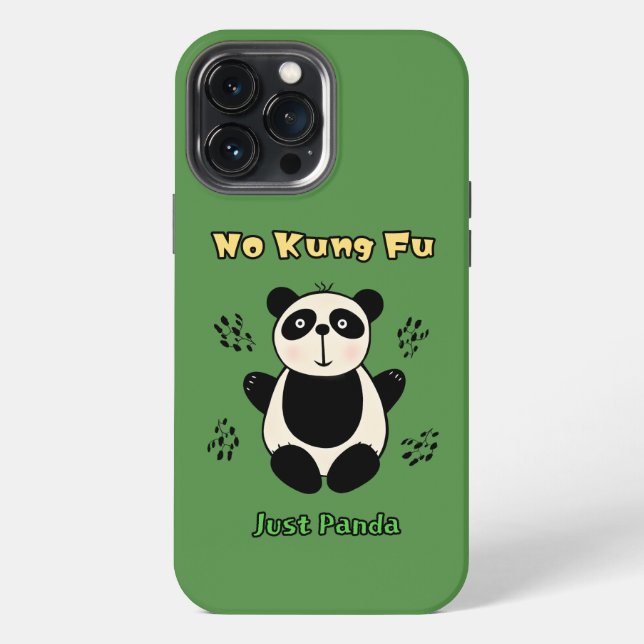 Niedlicher Panda Case-Mate iPhone Fall 13 Pro Max Hülle (Rückseite)