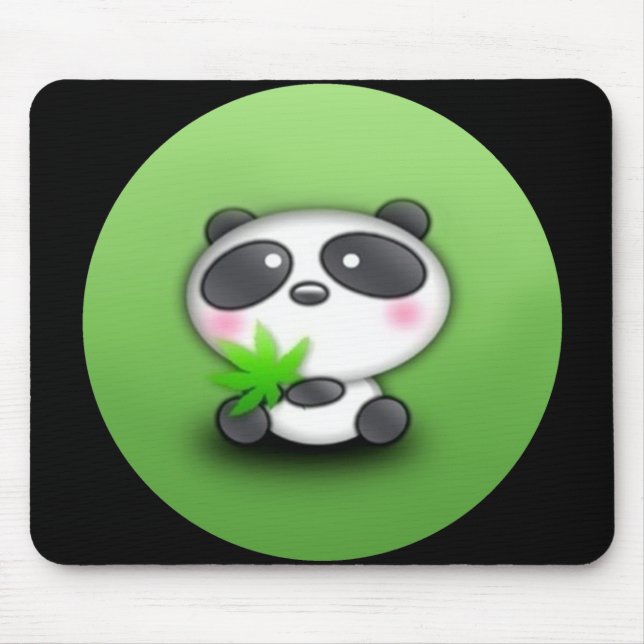 Niedlicher Panda CUB Mousepad (Vorne)